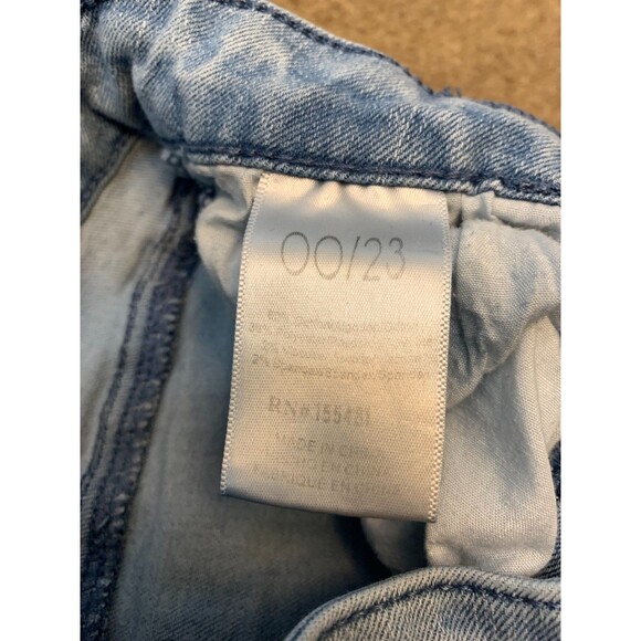 Simple Society Jeans Womens 00/23 Flare Embroidered Floral Festival Boho Stretch - Picture 7 of 8